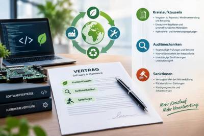 Wie verankern sie verbindliche kreislaufklauseln in software‑ und hardwareverträgen: klauseln, auditmechaniken und sanktionen