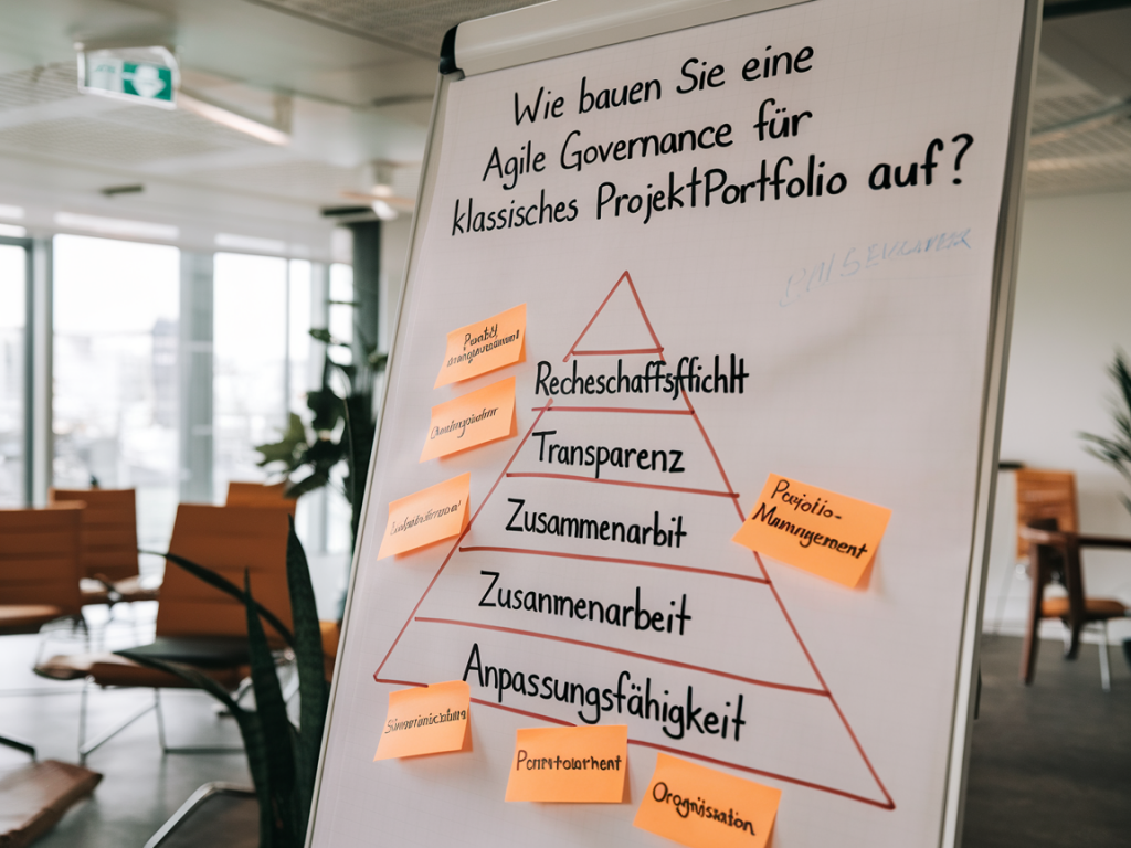 Wie bauen sie eine agile governance für klassisches projektportfolio auf