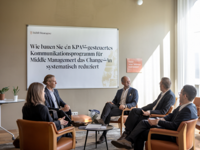 Wie bauen sie ein kpi‑gesteuertes kommunikationsprogramm für middle management, das change‑widerstand systematisch reduziert